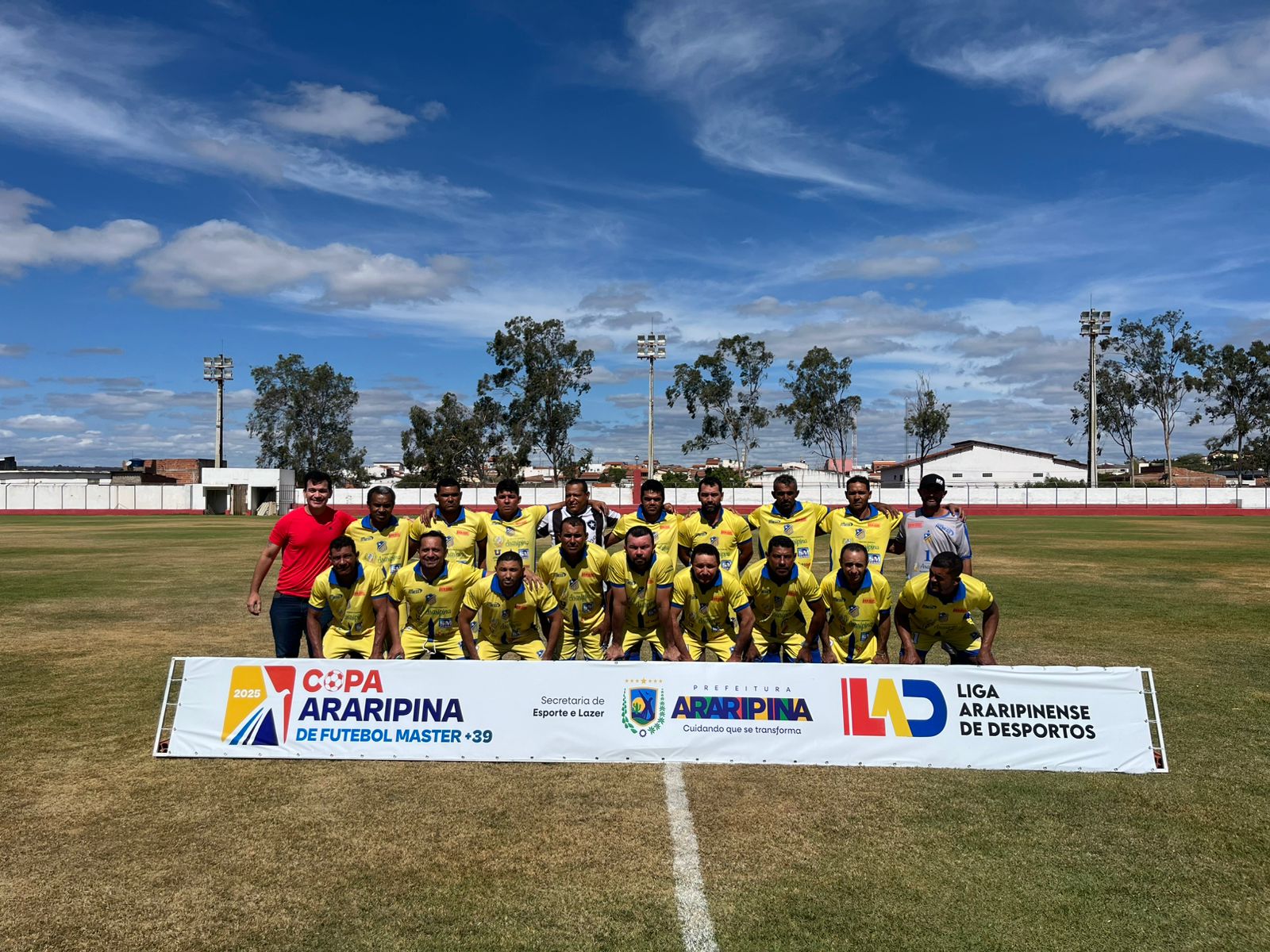 Prefeitura de Araripina realiza a primeira Copa de Futebol Master para Veteranos.