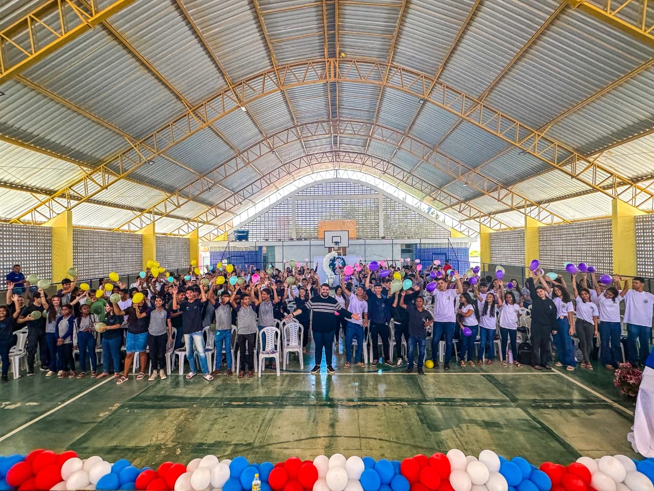 Prefeitura de Araripina realiza o primeiro Aulão SAEB com alunos do 9º ano da rede municipal.