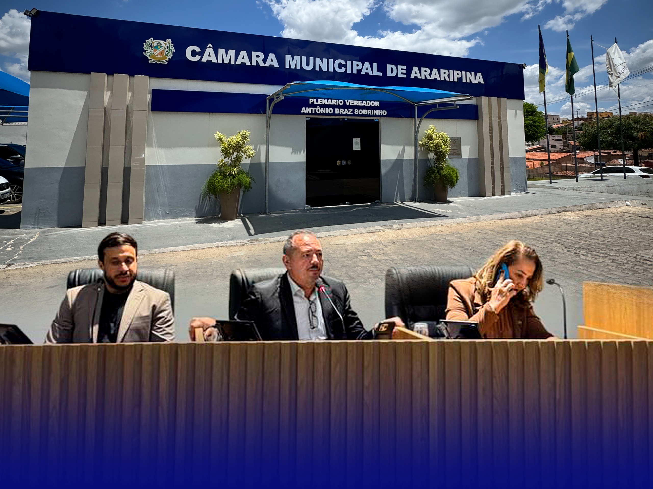 Câmara de Araripina aprova em 1ª votação mudança na eleição da Mesa Diretora.