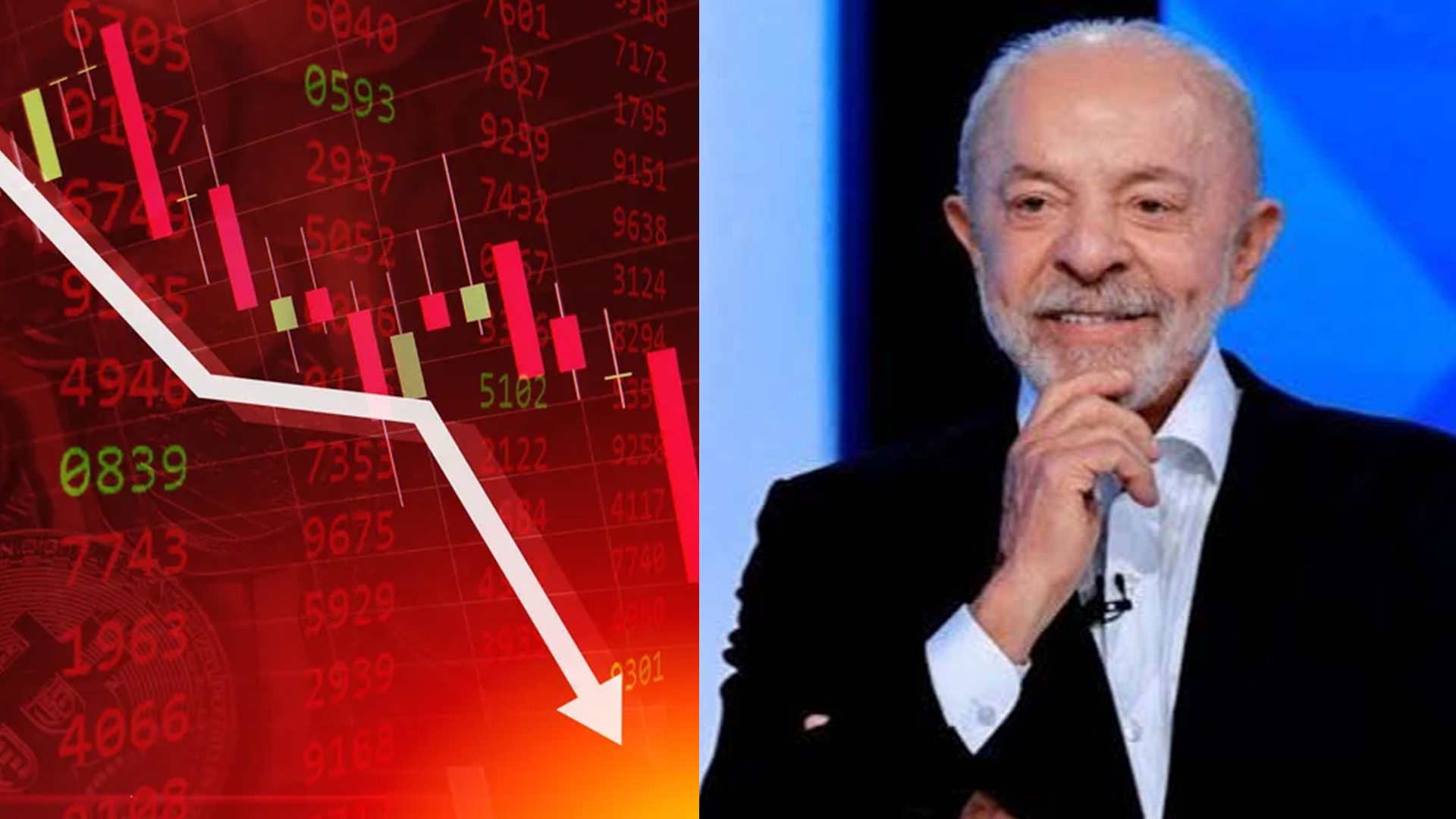 Bolsa brasileira despenca após vitória de Lula, e B3 aciona mecanismo de segurança.